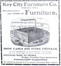 Key City Furniture Company Encyclopedia Dubuque