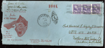 An announcement of the 1943 yearbook