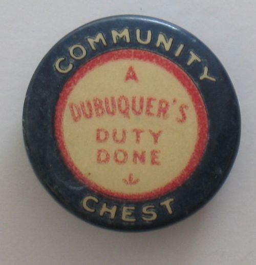 COMMUNITY CHEST Encyclopedia Dubuque