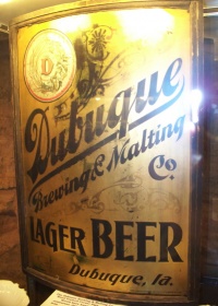 Metal sign. Photo courtesy: Potosi Brewing Company