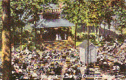 Concerts were held at the Union Park bandstand