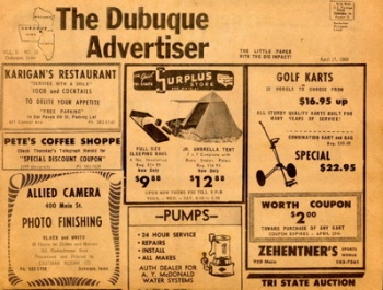 DUBUQUE ADVERTISER (THE) - Encyclopedia Dubuque