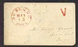 STAMPLESS LETTERS - Encyclopedia Dubuque